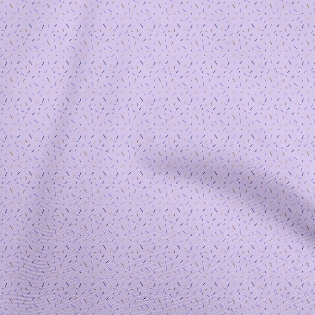 oneOone Tissu en Coton Violet Cambrique Abstrait pour Robe Tissu Imprimé au Mètre 56 Pouces de Large