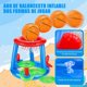 thumbnail image 2 of Kit Inflable para Alberca Piscina, Incluir Cancha de Baloncesto, Juego de Lanzamiento de Anillo Cruzado, con Bomba de Aire, 2 of 4