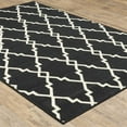 thumbnail image 2 of Oriental Weavers Marina Indoor/Outdoor Rug Rectangle Area Rug Black 1' 9" X 3' 9", 2 of 6
