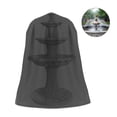 thumbnail image 1 of Weatherproof 210D Oxford Fabric Fountain & Statue Protector Cover - UV Resistant, Windproof, Rainproof with Adjustable Drawstring - Lightweight, Foldable & Easy to Clean - Black, 36x42 inches, 1 of 6