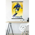 thumbnail image 4 of NFL Los Angeles Rams - Aaron Donald 21 Wall Poster with Wooden Magnetic Frame, 22.375" x 34", 4 of 6
