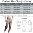 thumbnail image 3 of Ediodpoh Pantalon Long Uni pour Hommes Pantalon de Sport Décontracté de Rue Beige m, 3 of 4