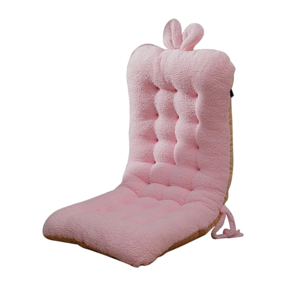 Elainilye Outdoor Chair Cushion, Non-Slip Rocking Chair Pad with Memory Foam, Pink Waterproof Garden Cushion for Patio Furniture