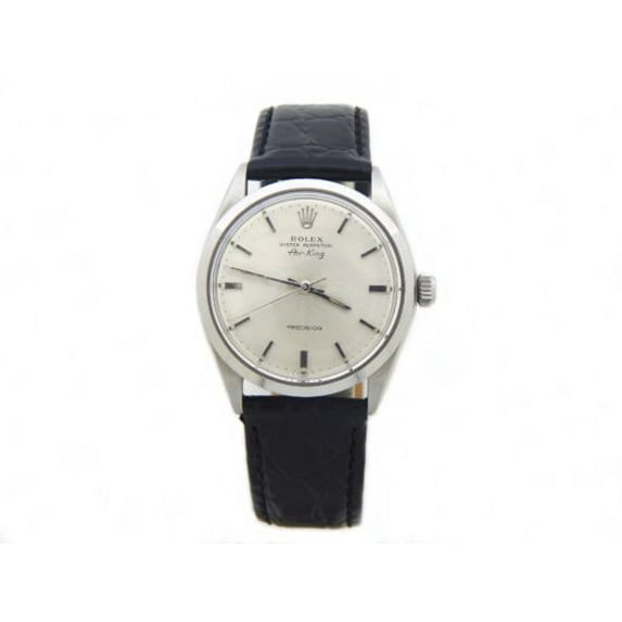 Pre-Owned Mens Rolex Stainless Steel 5500 Air-King Silver