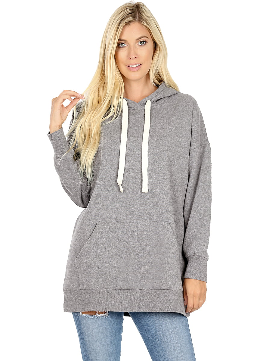 Women's Fashion Fleece Lined Pullover Hoodies - Walmart.com