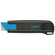 Martor Safety Knife,1-17/32",Black/Blue 175001.02