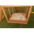 thumbnail image 6 of Creative Cedar Designs Timber Valley Wooden Playset with Wooden Roof, Glider Swing, Sandbox, Climbing Wall, Ladder, Slide & Belt Swings, 6 of 7