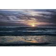 thumbnail image 2 of Vitaly Geyman 32x23 Gallery Wrapped Canvas Wall Art Titled - Purple Sunset, 2 of 4