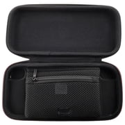 Game Traveler Nintendo Switch or Switch Lite Licensed Deluxe Case - Adjustable Viewing Stand & Game Case Storage , Protective Ballistic Black Nylon Hard Shell Case with Deluxe Carry Handle