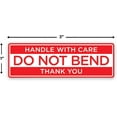 thumbnail image 2 of 1000 pcs Do Not Bend Stickers for Shipping 1x3 Inch Roll Labels, 2 of 7