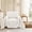White, variant on Washable Tassel Sofa Slipcover for 2-Cushion Couch, Pet Scratch Proof Furniture Protector Blanket in Camel Brown, 71"x118"
