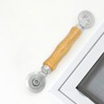 thumbnail image 2 of 2Pcs Spline Roller Wooden Handle Repair Tools DIY Installing Window Door Screen Rolling Tool for Home, 2 of 10