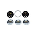 thumbnail image 4 of AEM Electronics Gauge Face Overlay 30-0302-ACC X Series; White; For Use With AEM Part Number 30-0302, 4 of 4