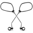 thumbnail image 1 of 1pair Bike Rear Mirror Safety Right Left Bicycle Side Rear View Mirror for Cycling, 1 of 8