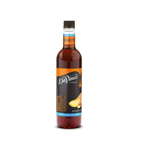 DaVinci Gourmet Sugar-Free Amaretto Beverage Syrup (750 ml) - Pack of 2
