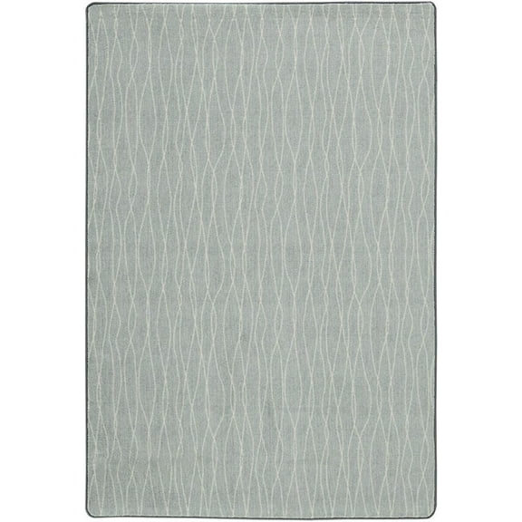 Milliken Imagine Area Rug FLOW II AQUATONE Flow Ii Aquatone Waves Curves 10 9 x 13 2 Rectangle