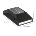 thumbnail image 2 of Solar Up Down Wall Light, IP65 Waterproof LED Wall Mounted Exterior Light Fixture For Garden Patio Yard Deck Fence Garage, 2 of 5
