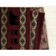 thumbnail image 3 of United Weavers Woodside Area Rug 712 30830 Bear Imprint Red Bears Diamonds 5' 3" x 7' 2" Rectangle, 3 of 3