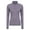 Dusky Purple, variant on Womens Merino Wool Zip Neck Thermal Top