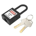 thumbnail image 2 of Candado eléctrico, bloqueo de 38 mm Cerradura de etiquetado Cerradura de bloqueo Candado de seguridad Rendimiento de primer nivel Jadeshay A, 2 of 8