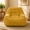 Yellow, variant on Bean Bag Couch, Corduroy Bean Bag Chair Oversized Fluffy Cloud Mini Sofa with Foam Filling for Living Room Bedroom Dorm, Grey