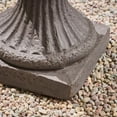thumbnail image 6 of Michaelia Chalice Garden Urn Planter, Roman, Botanical, Antique Gray Lightweight Concrete, 6 of 7