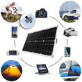 thumbnail image 3 of Solar Power Panel, 25W 5V Solar Power Panel Battery, Eco Friendly for Security Cameras Durable Waterproof Laptops, 3 of 8