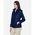 thumbnail image 2 of CORE365 78185 Women's Climate Seam-Sealed Lightweight Variegated Ripstop Jacket-Classic Navy-S, 2 of 5