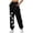 A-Black, variant on Wyobmus Women's Wide Leg Sweatpants 2024 Fall High Waisted Baggy Ankle Bind Pants Drawstring Athletic Joggers G-Beige