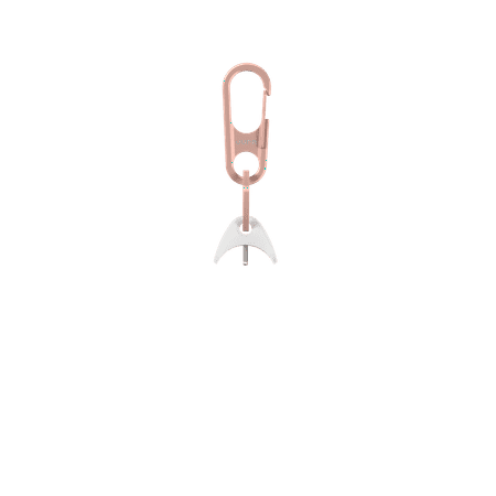 Jura - Carabiner with Anchor for Apple AirPods and AirPods Pro - Rose gold