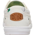 thumbnail image 6 of HEYDUDE Men Wally Cru Embroidered , Egret/Multi, 13, 6 of 6