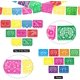 thumbnail image 2 of Pancartas para fiestas mexicanas, paquete de 5 decoraciones para fiestas mexicanas, suministros para fiestas del Día de los Caídos, pancartas de plástico, 4 diseños diferentes, 2 of 5