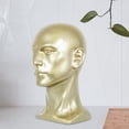 thumbnail image 6 of Serenable Male Mannequin Head Freestanding Stand for Making Market Barber Shop Champagne Gold, 6 of 10