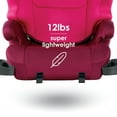 thumbnail image 4 of Diono Cambria 2 Latch 2 in 1 Booster Car Seat, Pink, 4 of 4