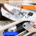 thumbnail image 4 of Pet Water Fountain,12L Automatic Stainless Steel Pet Fountain Dog Water Dispenser for Cats, with 3 Modes, Battery Operated, with 3 Filters, Dishwasher Safe, 4 of 10