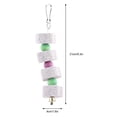 thumbnail image 5 of Tebru Parrot Teeth Grinding,Parrot Bird Teeth Grinding Stone Mouth Molar Cage Hamster Chinchilla Hanging String Chewing Toy, Parrot Chewing Stone, 5 of 8