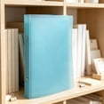 thumbnail image 2 of 2 Ring Binder, Binders with Round Metal Rings, 1''Durable Binders Holds Us Letter Size 9.5" X 5.5" Paper - Versatile Binders for Office, Home, 2 of 5