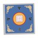 thumbnail image 1 of Cubierta de mesa con reducción de ruido, tapete Mahjongg, cubierta profesional para mesa de juego Mahjong, mantel Mahjong para juegos de escritorio, Azul B, 1 of 8