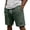 42# Dark Green, variant on Waffle Shorts Mens Casual Elastic Waist Drawstring Summer Beach Vacation Yoga Golf Shorts with Pockets Light Green S