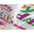 thumbnail image 4 of Ambesonne Fun Quilted Bedspread Set 3 Pcs, Joyful Mouses Party Mood, Queen Size, Multicolor, 4 of 5
