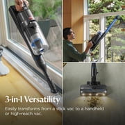 BISSELL PowerClean® FurFinder™ 200W Cordless Vacuum w/ 3-in-1 Versatility, Tangle Free Brush Roll, Strong Suction, Removable Battery, 40 Min Runtime, Powered Upholstery Tool, and Furfinder Headlights
