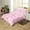 Floral 04, variant on Erosebridal White Floral Comforter Cover, Botanical Plants Leaves Bedding, Pink Flower Bedroom Decor, Reversible 2pcs (No Comforter)