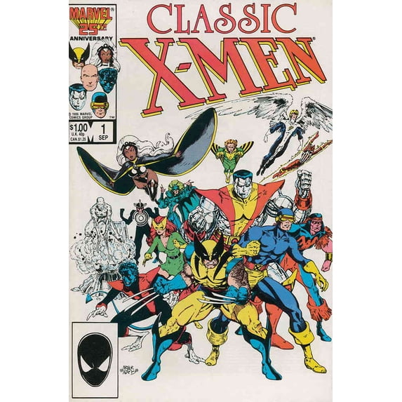 Classic X-Men #1 VF ; Marvel Comic Book