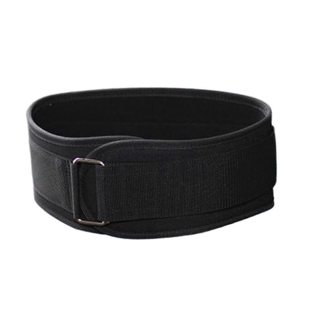 Weight Lifting Belt with Fastener Tape Adjustable Lightweight Self-Locking Powerlifting Belt Workout Fitness Waist Belt KAESI