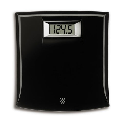 Weight Watchers Black Digital Bath Scale