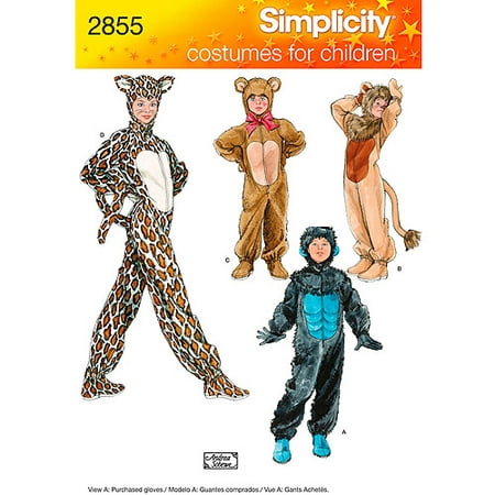 Simplicity Child's Size XS-L Costume Pattern, 1