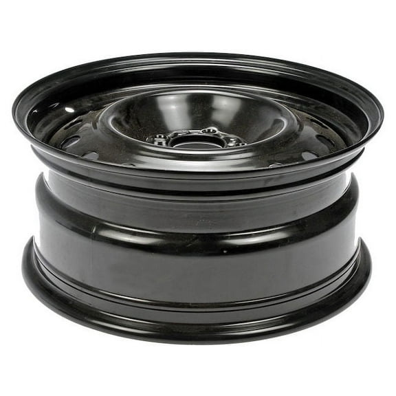 Steel Wheel - Black - 16 Inch - Compatible with 2005 - 2008 Pontiac G6 2006 2007