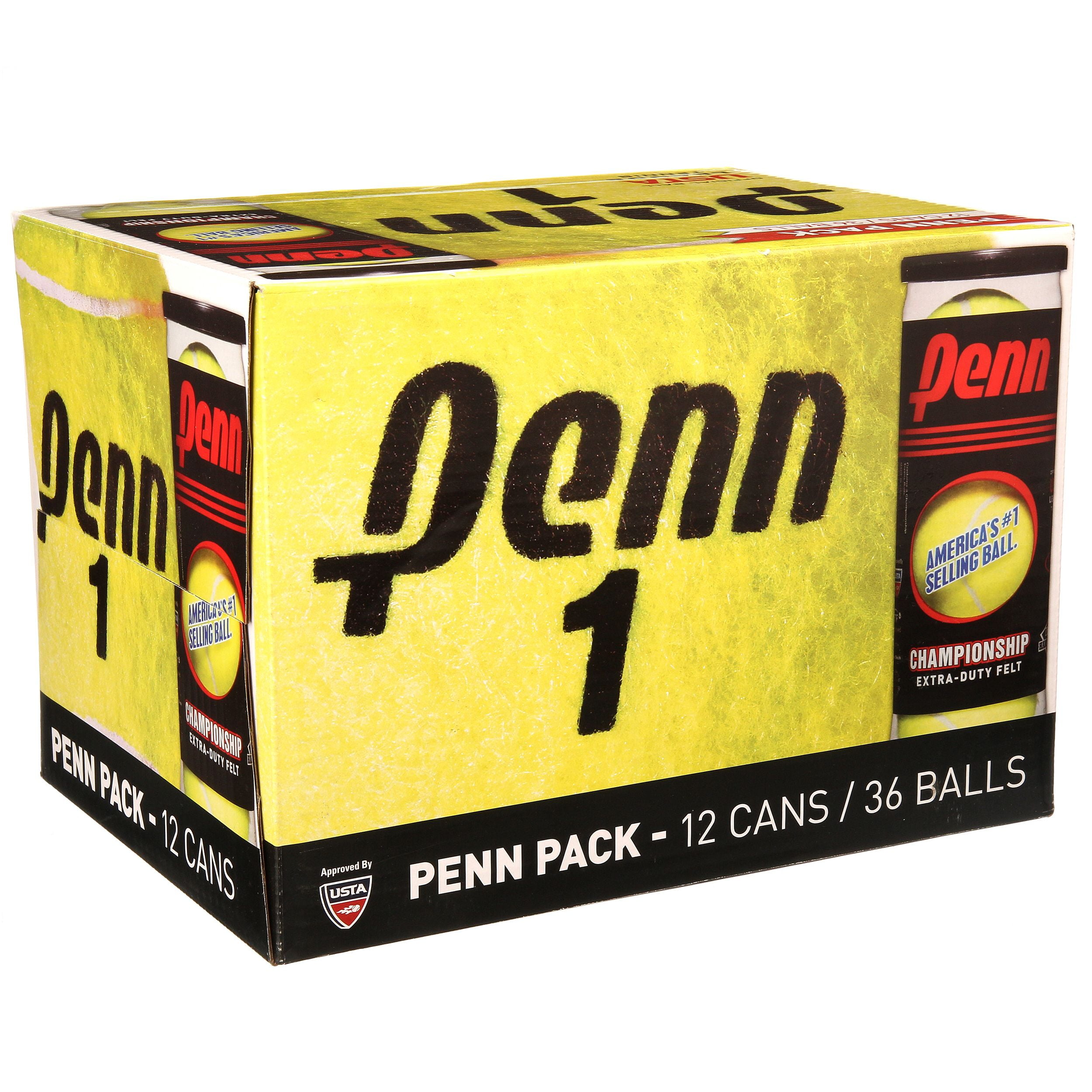 free shipment Penn Championship Extra Duty Tennis Balls- case of 60 pcs 