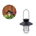 thumbnail image 3 of Linternas solares al aire libre YONGSHENG lámpara solar colgante decoración de jardín bombilla Edison de metal impermeable, 3 of 5