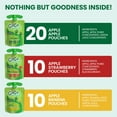 thumbnail image 3 of GoGo squeeZ Applesauce and Fruit Puree, Apple Apple, Apple Banana, and Apple Strawberry Snack Pouches Variety Pack, 3.2 oz, 40 Pack, 3 of 10